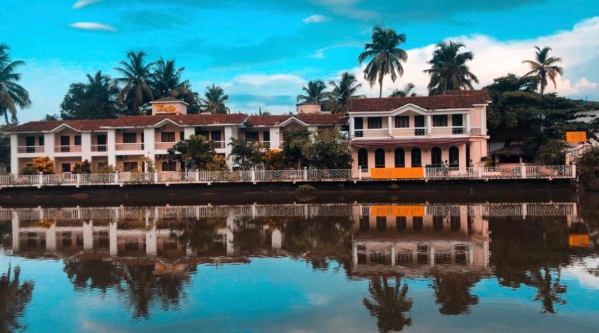 Hotel Riverside Baga Buitenkant foto