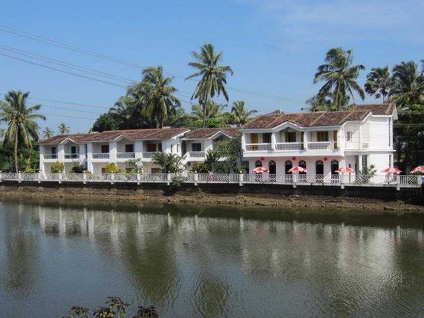 Hotel Riverside Baga Buitenkant foto